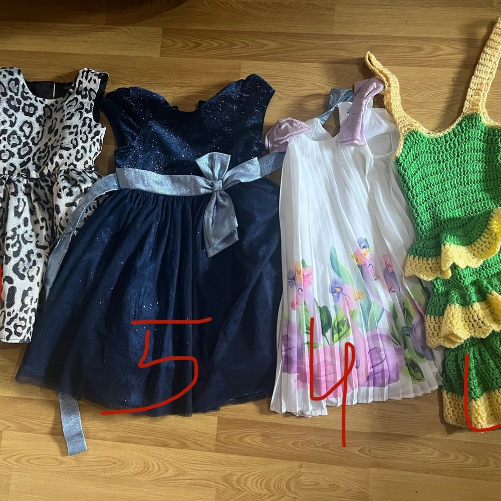 7 kids dresses
